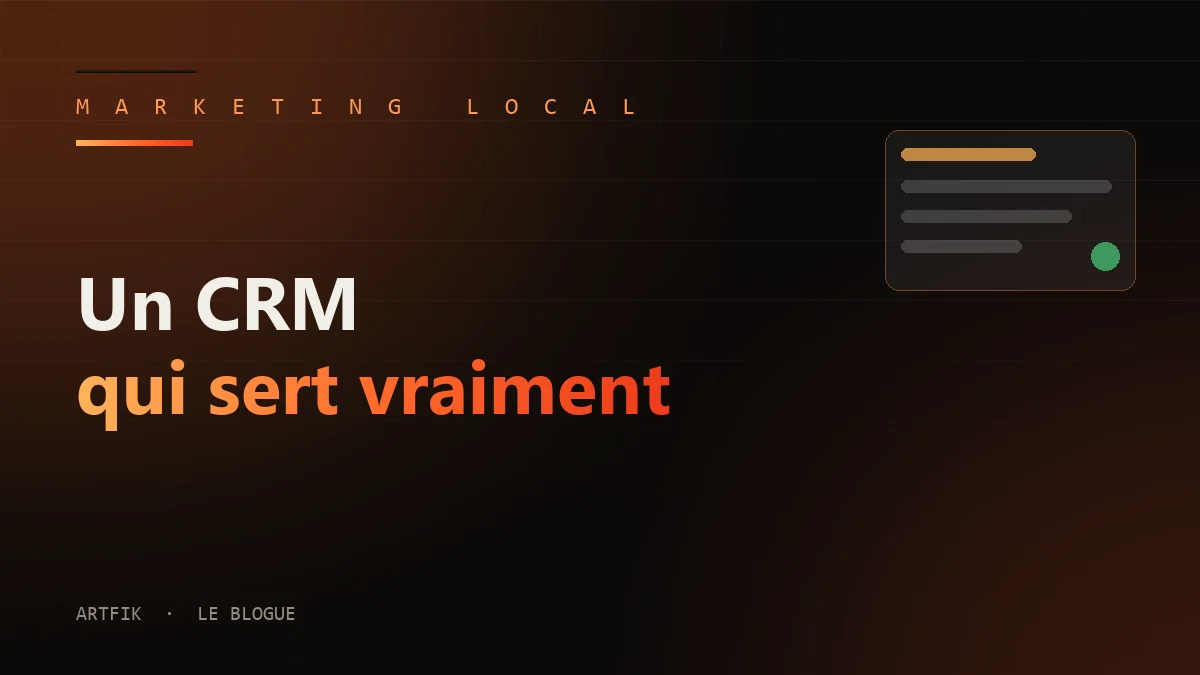 Choisir un CRM pour entrepreneur