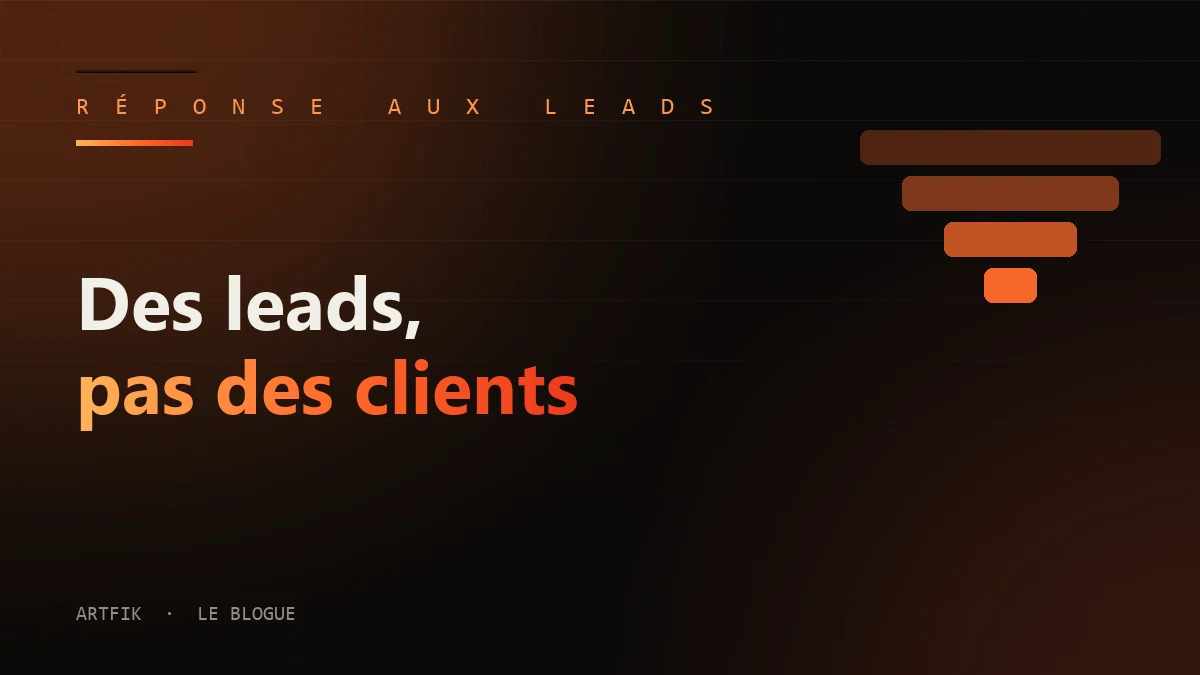 Leads Facebook qui ne convertissent pas