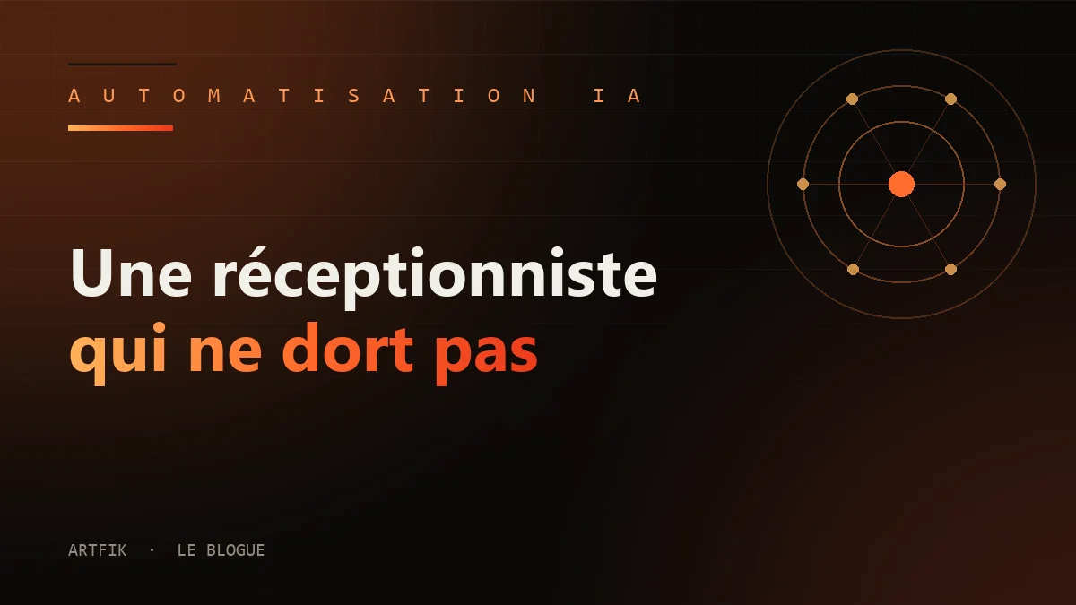 Réceptionniste IA pour entrepreneurs