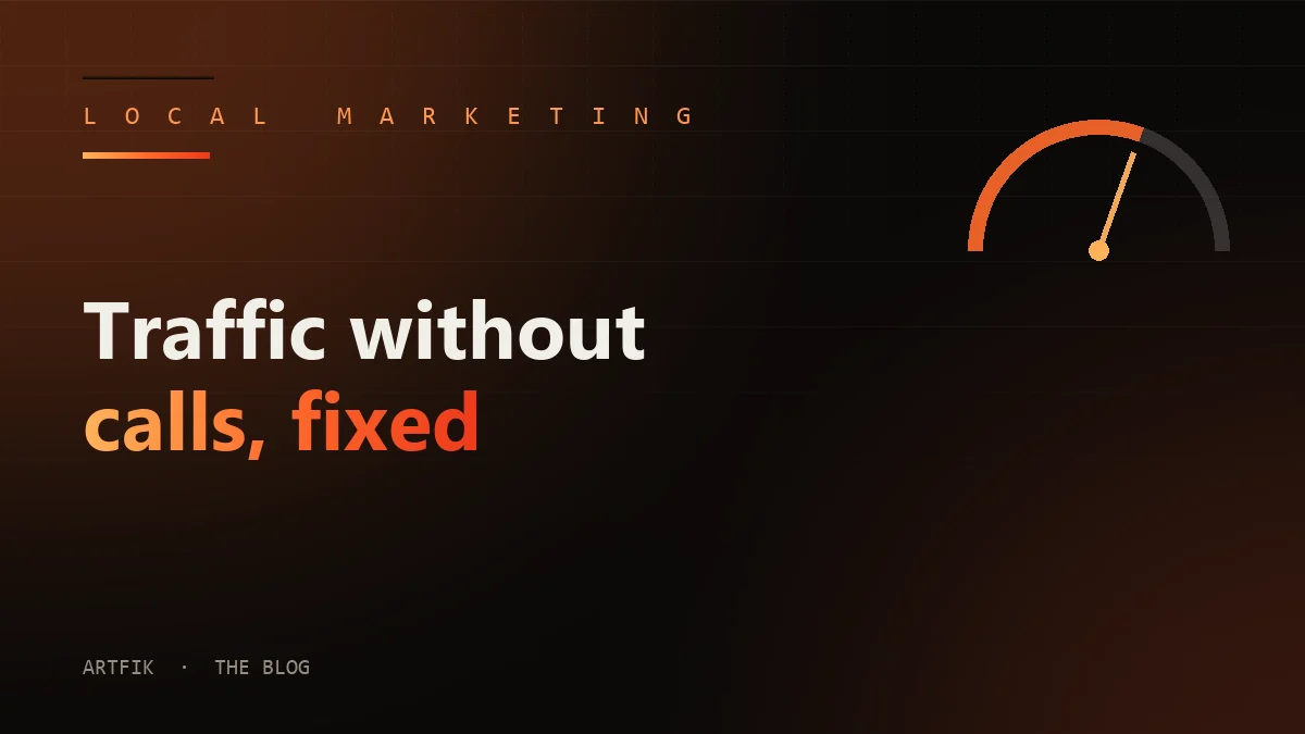 Traffic without calls, fixed